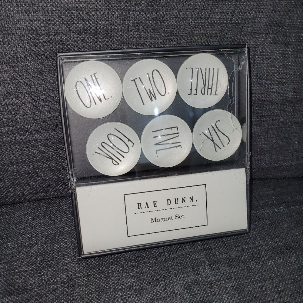 Rae Dunn Magnets NWT